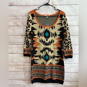 FLYING TOMATO AZTEC‎ PRINT DRESS